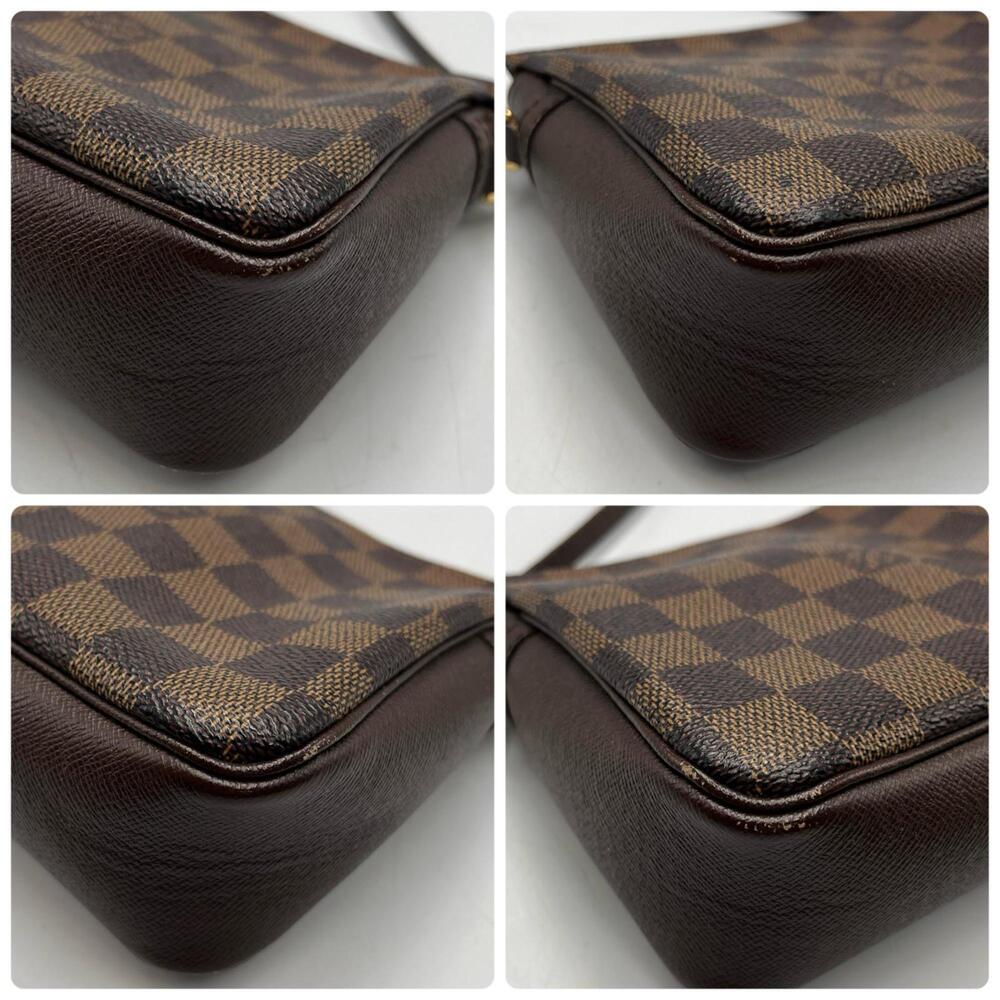 LOUIS VUITTON Brown Damier Canvas Pouch - Picture 5 of 10